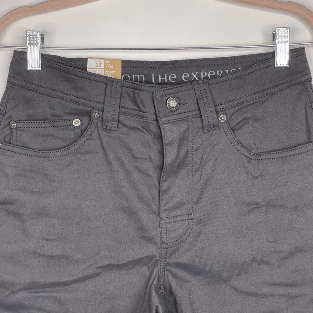 2/$30 NWT prAna Brion Short 11 inch W28 Charcoal Abrasion Resistant Reinforced - Picture 5 of 16